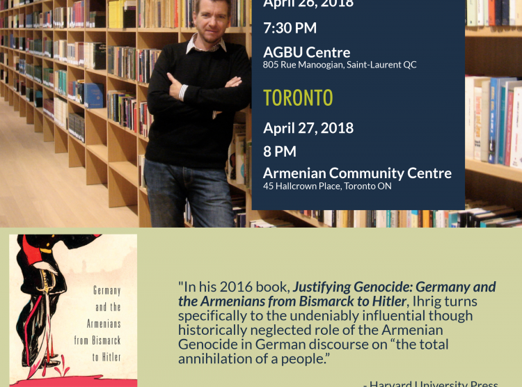 Book Talk with Dr. Stefan Ihrig: Montreal