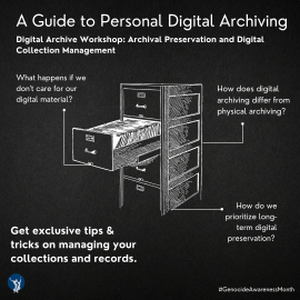 Upcoming Webinar: A Guide to Personal Digital Archiving