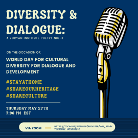 Diversity and Dialogue: A Zoryan Institute Poetry Night