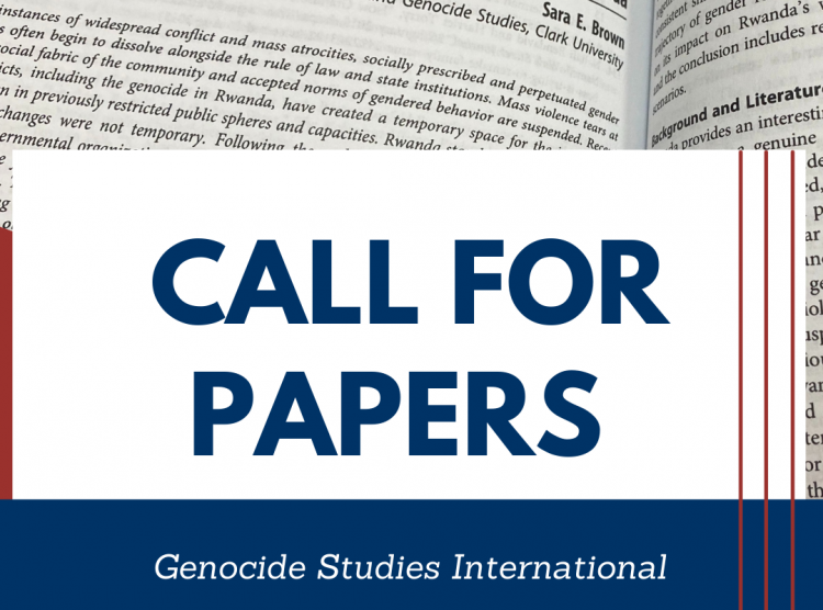 Genocide Studies International: Call For Papers