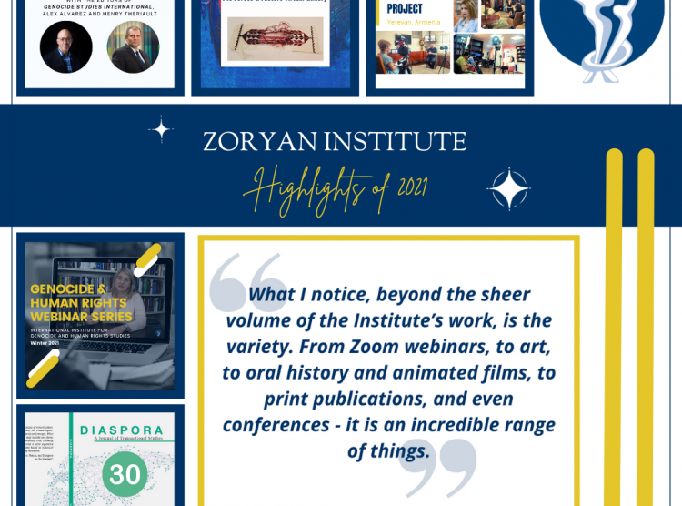 The Zoryan Institute: Highlights of 2021