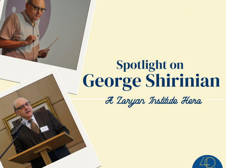 A Spotlight on George Shirinian: In Appreciation of a Lifetime of Dedication to Genocide and Human Rights Education