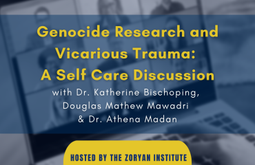Genocide Research and Vicarious Trauma: A Self Care Discussion