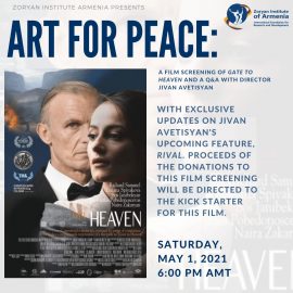 Art For Peace: A Film Screening of Gate to Heaven and a Q&A with Director Jivan Avetisyan