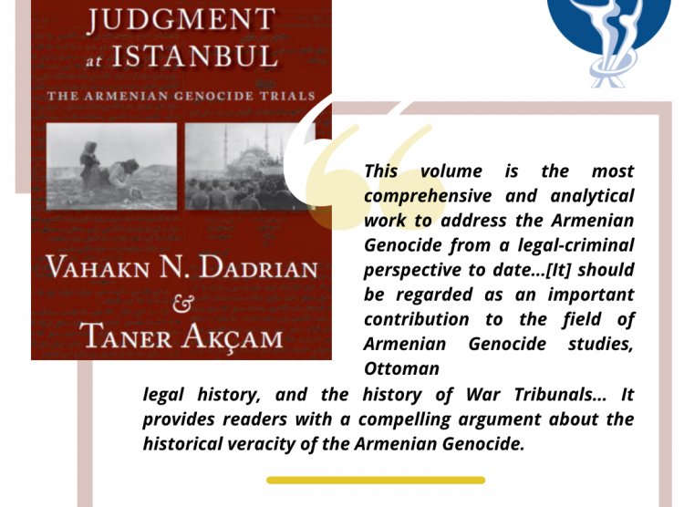 Zoryan Institute Releases Second-Edition of Judgment at Istanbul on Armenian Genocide Remembrance Day