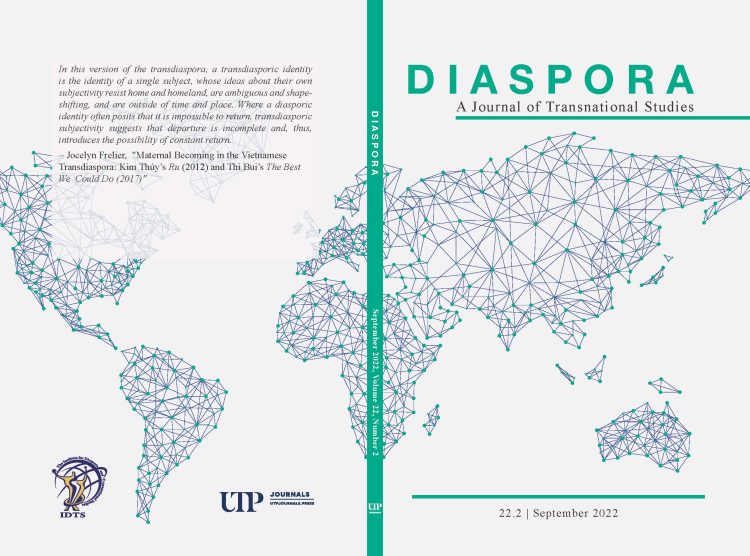 Available Now! Diaspora: A Journal Of Transnational Studies 22.2
