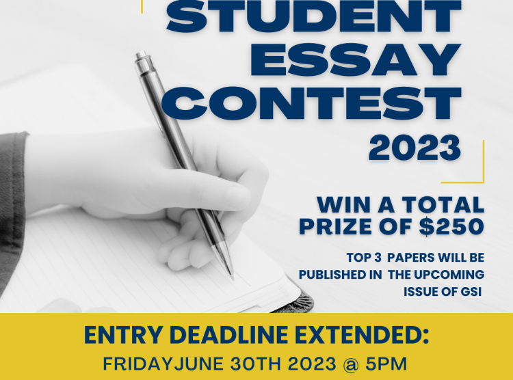 Deadline Extended for the Genocide Studies International Student Essay Contest!