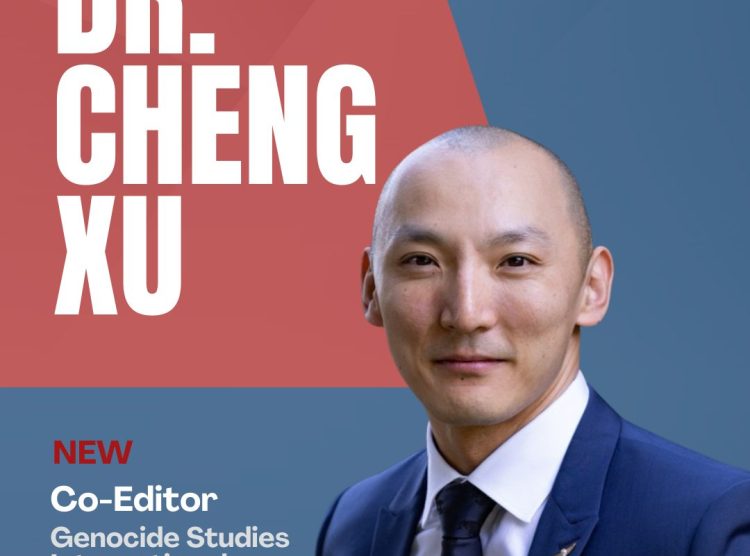 Dr. Cheng Xu Appointed to the Editorial Board of Genocide Studies International