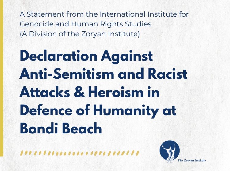 Declaration on Anti-Semitism and Racist Attacks & Heroism in Defence of Humanity at Bondi Beach