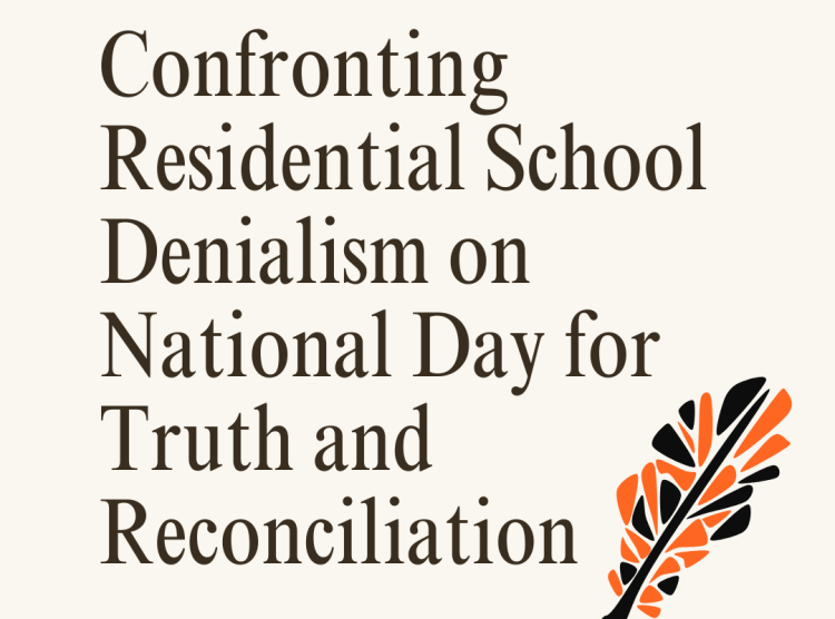 The Zoryan Institute Highlights New Scholarship Confronting Residential School Denialism on National Day for Truth and Reconciliation